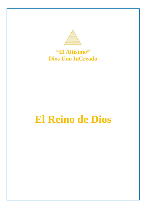 Libro El Reino de Dios